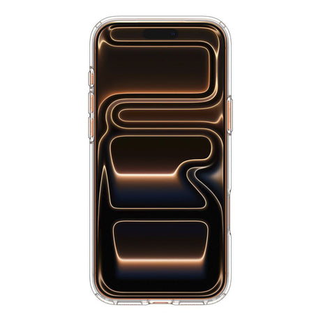 Husa de protectie Spigen Ultra Hybrid MagSafe (ACS11109) compatibil cu iPhone 17 Pro Max, Transparent / Orange