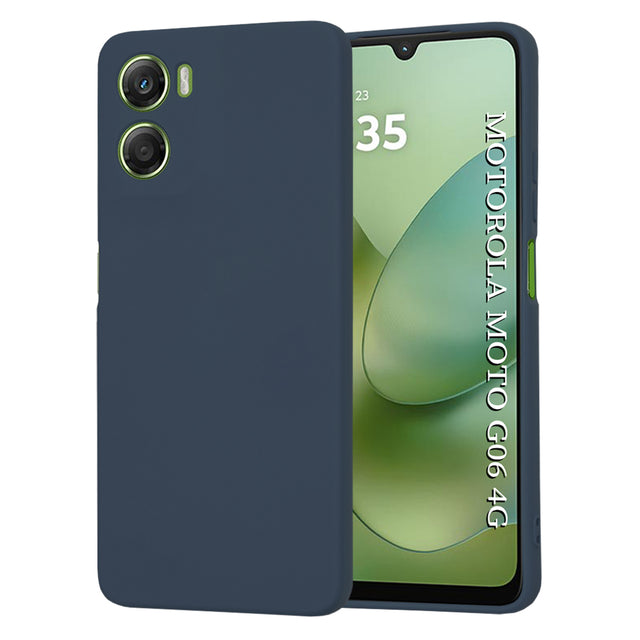Husa de protectie Techsuit SoftFlex compatibil cu Motorola Moto G06, Bleumarin