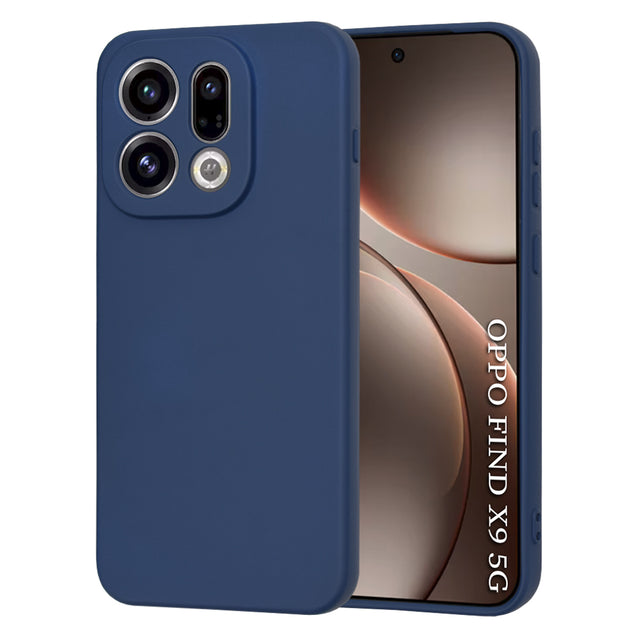 Husa de protectie Techsuit SoftFlex compatibil cu Oppo Find X9, Bleumarin