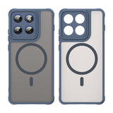 Husa de protectie Techsuit HaloFrost II MagSafe compatibil cu Motorola Edge 70, Bleumarin