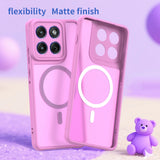 Husa de protectie Techsuit HaloFrost II MagSafe compatibil cu Motorola Edge 70, Roz