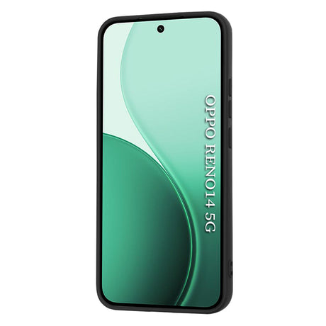 Husă de protecție Techsuit SoftFlex pentru Oppo Reno14, neagră
