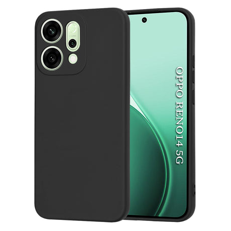 Husă de protecție Techsuit SoftFlex pentru Oppo Reno14, neagră