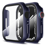 Husa smartwatch Techsuit Defense360 Pro compatibil cu Apple Watch 7 41mm, Albastru