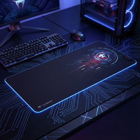 Tastatura/Mouse Havit Mouse Pad (MP849), for Gaming, Non-Slip Rubber Base, Textil, Negru / Blue