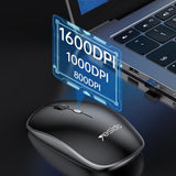 Tastatura Yesido (KB43), 2.4GHz, 104 Taste, Negru