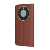 Husa de protectie Techsuit Leather Folio compatibil cu Honor Magic8 Lite, Maro