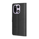 Husa de protectie Techsuit Leather Folio compatibil cu OnePlus 15, Negru