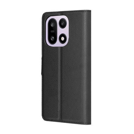 Husa de protectie Techsuit Leather Folio compatibil cu OnePlus 15, Negru