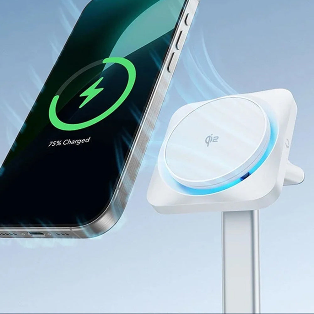 Incarcator ESR CryoBoost Charging Station (2C5880861), for Phone, Apple Watch, AirPods, Detachable Watch Charger, Qi2, Negru