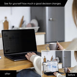 Techsuit VisionProX védőtok MacBook Pro 13" készülékhez, Privacy