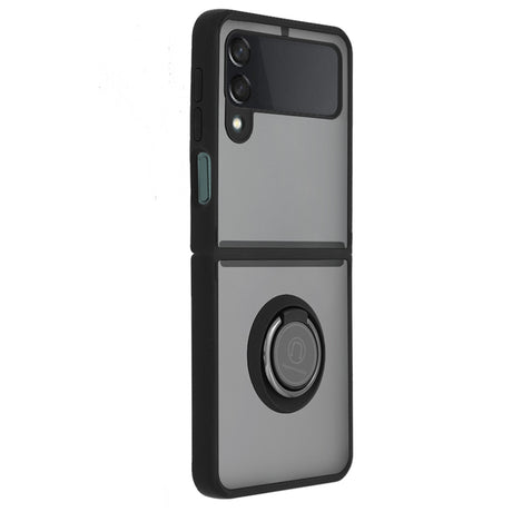 Husa de protectie Techsuit Glinth compatibil cu Samsung Galaxy Z Flip3 5G, Negru