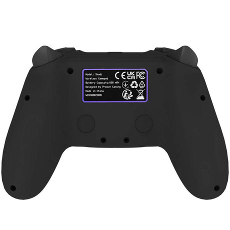 Accesoriu gaming Proove Wireless Controller Skadi (WGSK00022001), Ergonomic, USB-C, AUX, BT, Touch-pad, for PS4, PC, Android, 600mAh, Negru