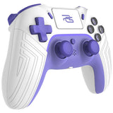 Accesoriu gaming Proove Wireless Controller Skadi (WGSK00022016), Ergonomic, USB-C, AUX, Touch-pad, PS4, PC, Android, 600mAh, Alb /Purple