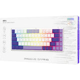 Tastatura/Mouse Proove Wireless Gaming Keyboard AFK (WKAFKEN22002), 2.4GHz, Bluetooth, RGB Backlighting, 68 Keys, 1500mAh, 1.5m, Alb