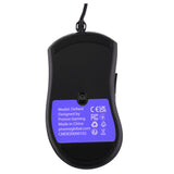 Tastatura/Mouse Proove Wired Mouse Defiant (CMDE00000102), for Gaming, USB, LED, 7 Buttons, 7200DPI, Windows, MacOS, Linux, 1.5m, Negru