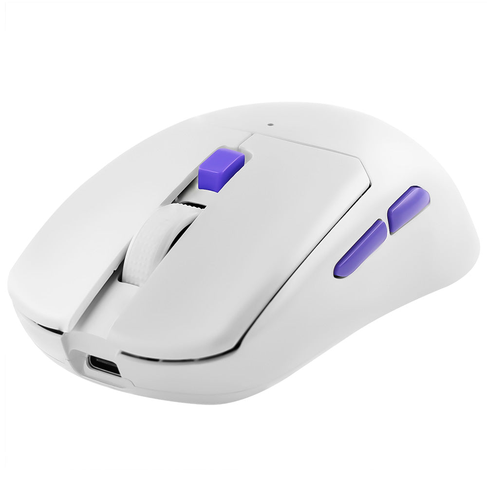 Tastatura/Mouse Proove Wireless Mouse Everon (WMEV00022002), for Gaming, Type-C, 6 Buttons, 800-10000DPI, 500mAh, 1.5m, Alb