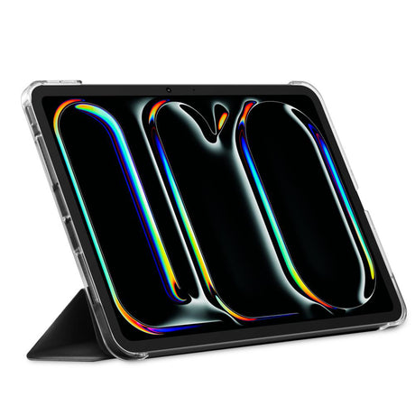 Husa de protectie tableta Spigen Liquid Air Folio (ACS09440) compatibil cu iPad Pro 11 (2024) / iPad Pro 11 (2025), Negru