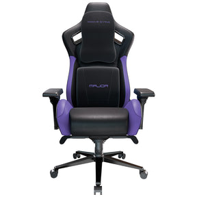 Accesoriu gaming Proove Premium Gaming Chair Major (GCMJ0001001), 8D Armrests, 160° Backrest, Frog Mechanism, PU, 180kg Max, Negru /Purple