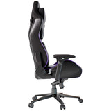 Accesoriu gaming Proove Premium Gaming Chair Major (GCMJ0001001), 8D Armrests, 160° Backrest, Frog Mechanism, PU, 180kg Max, Negru /Purple