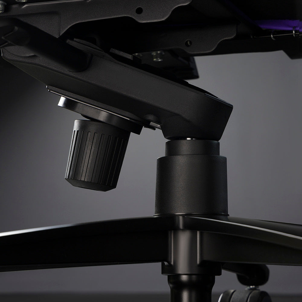 Accesoriu gaming Proove Premium Gaming Chair Major (GCMJ0001001), 8D Armrests, 160° Backrest, Frog Mechanism, PU, 180kg Max, Negru /Purple