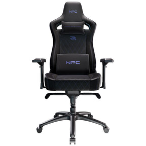 Accesoriu gaming Proove Gaming Chair NPC (GCNP0001017), 4D Armrests, 135° Backrest, Frog Mechanism, Semi PU, Up to 136kg, Negru /Purple