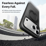 Husa de protectie Torras Ostand R Fitness Series compatibil cu iPhone 17 Air, Negru