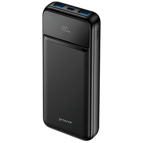 Baterie externa Proove Illuminator 2 (PBIP10212201), Type-C, 2x USB, with LED Display, Fast Charge, 22.5W, 10000mAh, Negru