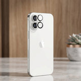 Folie de protectie ANANK Camera Guard compatibil cu iPhone 16 / iPhone 16 Plus, Transparent /Black