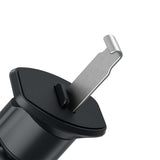 Suport Proove Crystal Clamp (CHCC00000001), Air Vent, Mechanical Clamp, Secure Fastening, for 4.7"-6.9" Phones, Negru