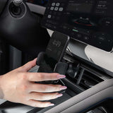 Suport Proove Crystal Clamp Plus (CHCCP0000001), Air Vent, Mechanical Clamp, Secure Mount, for 4.7-6.9" Phones, Negru