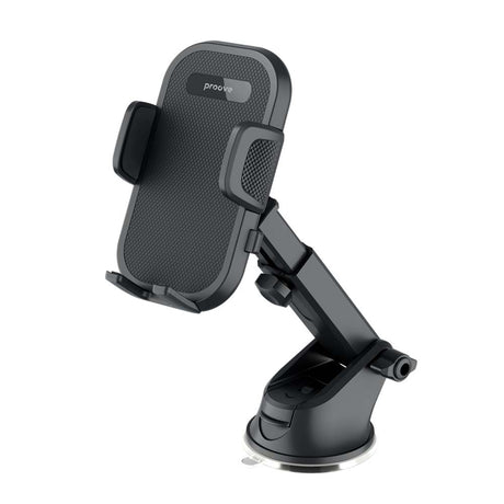 Suport Proove Longway Plaid (CHLP00000001), for Windshield/Dashboard, with Suction Cup, 4.7''-6.9" Phones, Negru