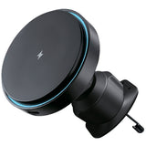Suport Proove with Wireless Charging Light Circle (WHLC15010001), MagSafe, for Air Vent, 360°, 15W, Blue LED, Negru