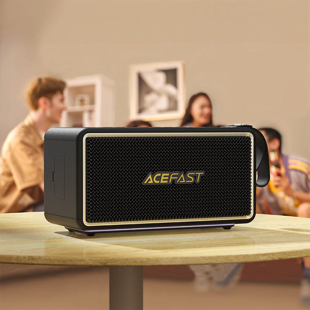 Boxa Acefast K3 Max (K3), Bluetooth 5.4, IPX6, Negru