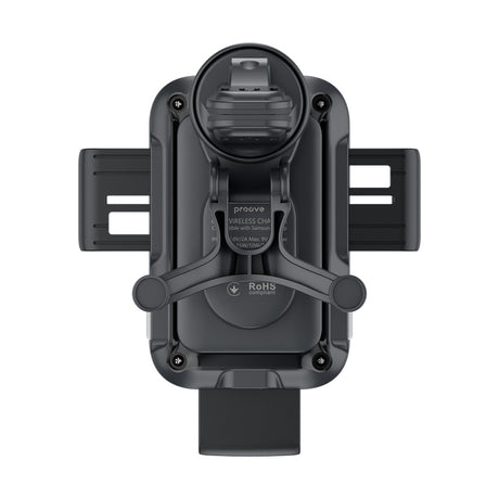 Suport Proove with Wireless Charging Triple Clamp (WHTC15010001), for Air Vent, Automatic Arms, 15W, 4.0"-6.9", Negru