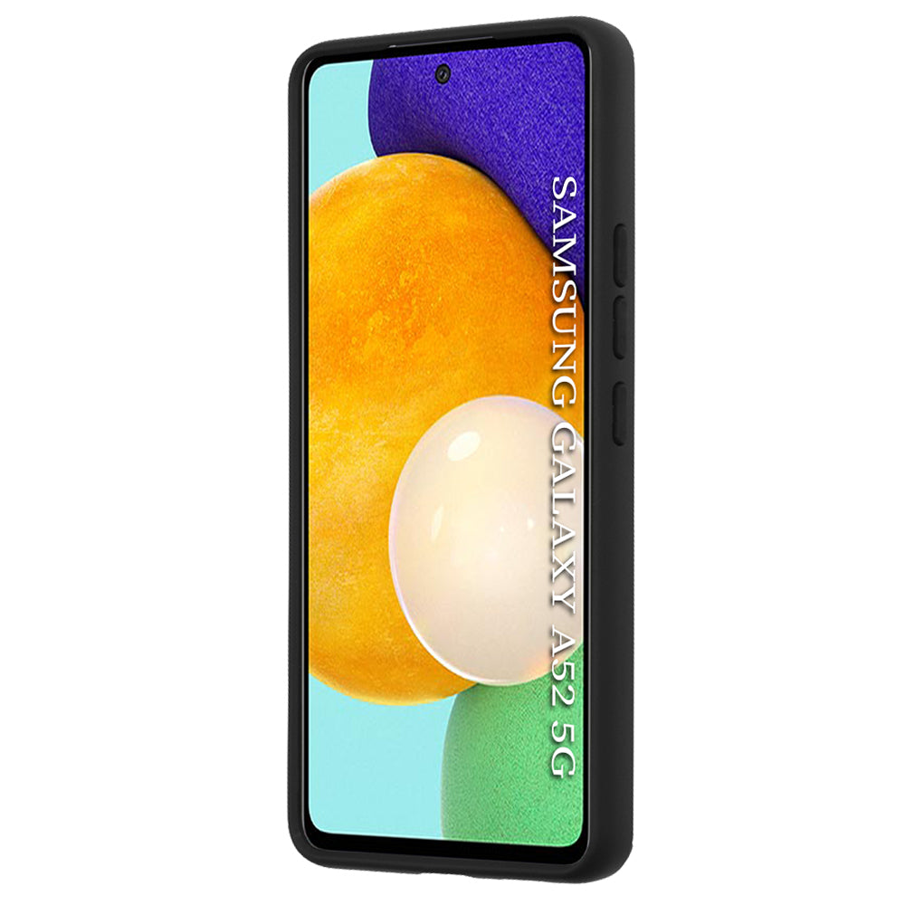 Husa de protectie Techsuit Glinth compatibil cu Samsung Galaxy A52 4G / A52 5G / A52s 5G, Negru