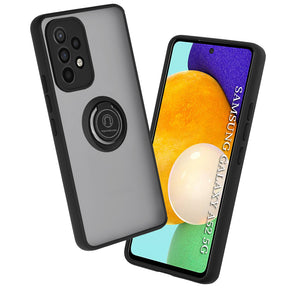 Husa de protectie Techsuit Glinth compatibil cu Samsung Galaxy A52 4G / A52 5G / A52s 5G, Negru