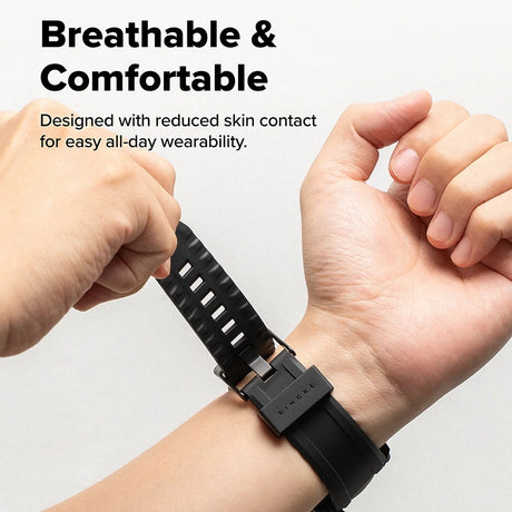 Accesoriu smartwatch Ringke Rugged Gear compatibil cu Samsung Galaxy Watch8 44mm, Negru