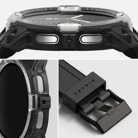 Accesoriu smartwatch Ringke Rugged Gear compatibil cu Samsung Galaxy Watch8 44mm, Negru