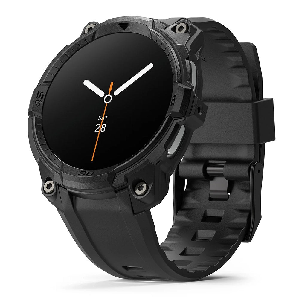 Accesoriu smartwatch Ringke Rugged Gear compatibil cu Samsung Galaxy Watch8 44mm, All Black