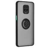 Husa de protectie Techsuit Glinth compatibil cu Xiaomi Redmi Note 9S / Note 9 Pro / Note 9 Pro Max, Negru