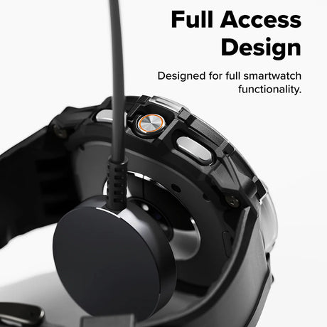 Accesoriu smartwatch Ringke Rugged Gear compatibil cu Samsung Galaxy Watch8 Classic, Negru