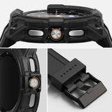 Accesoriu smartwatch Ringke Rugged Gear compatibil cu Samsung Galaxy Watch8 Classic, All Black