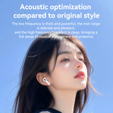 Casti Yesido (TWS31S), TWS, Microphone, Bluetooth 5.4, Half-In-ear Design, 300mAh, Small Package, Alb