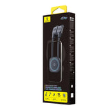 Suport Baseus PrimeTrip C03s Pro (C0013B01), Magnetic, for Dashboard, Adjustable, Type-C, 3M Adhesive, Negru
