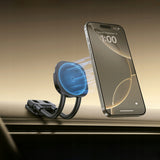 Suport Baseus PrimeTrip C03s (C0013701), MagSafe, for Dashboard, Flexible, 20N Magnetic Hold, Negru Cosmic
