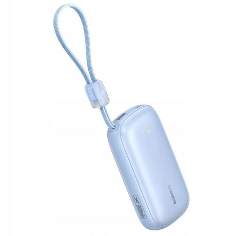 Baterie externa Baseus EnerFill FC21 Qpow 3 Ultra (E0027Q03), with Detachable Cable, 10000mAh, 45W, USB, USB-C, Galaxy Blue