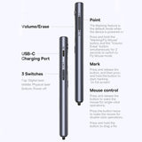 Gadget Baseus Orange Dot Wireless Presenter (B00231700811-00), AI Voice Recognition, Dual-Mode Connection, Gri