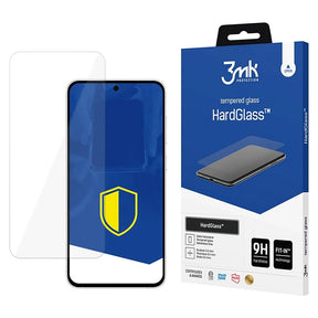 Folie de protectie 3mk HardGlass compatibil cu Samsung Galaxy S25 FE, Transparent