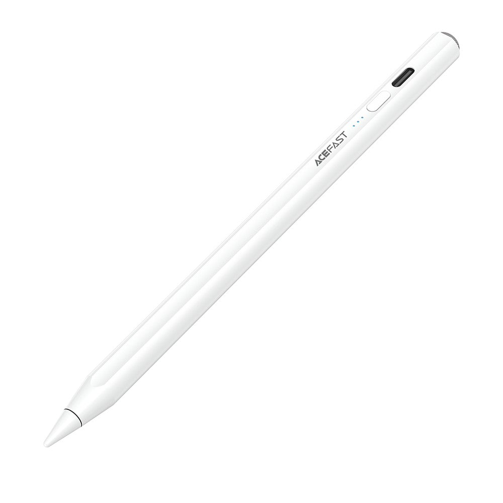 Stylus Acefast Stylus Pen (V2), for iPad, Auto Sleep Function, LED Indicator, Alb